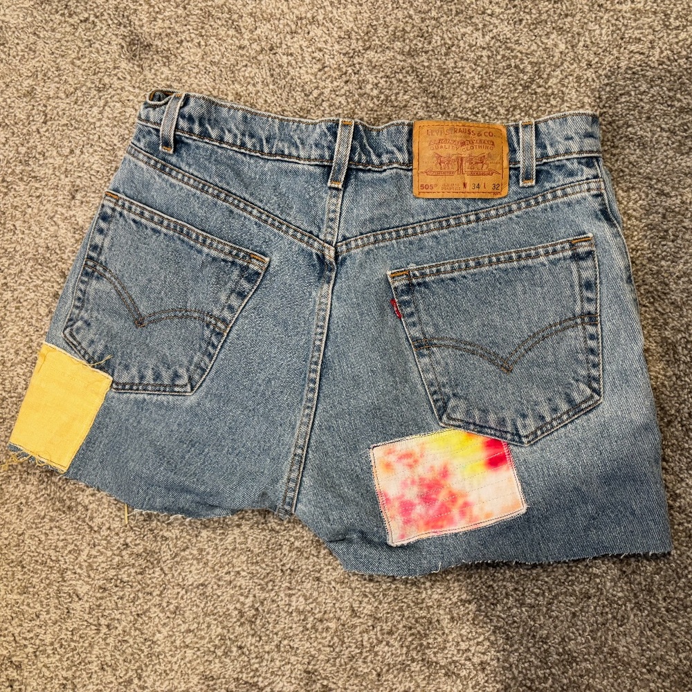 Patchwork Levi's 550s - image 2